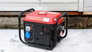 gas powered electric generator