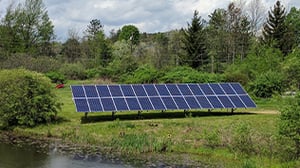 Solar energy ground mount system