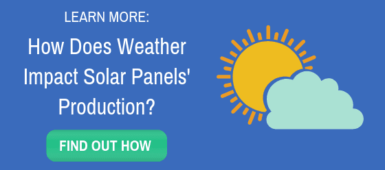 link to blog on weather's impact on solar panel production