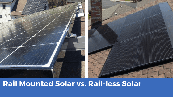 Rail Mounted Solar Vs Rail Less Solar